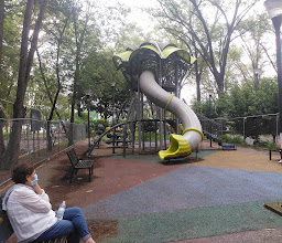 juegos infantiles Canal Río Churubusco Park photo
