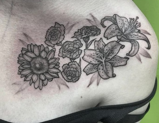 Explore halloween theme tattoo ideas, creative tattoo ideas in Vancouver, available at Studio X Tattoos & Piercings