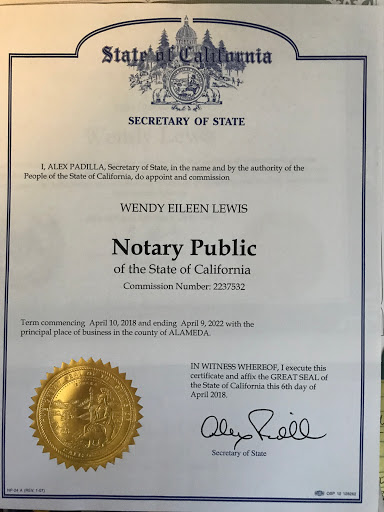 Wendy Lewis Mobile Notary & Loan Signing Agent