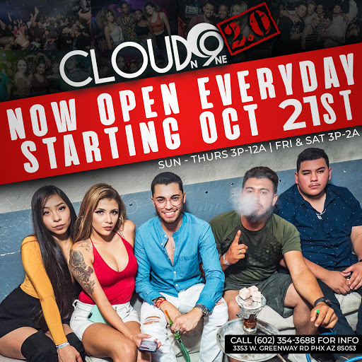 Hookah Bar «Club Cloud N9ne», reviews and photos, 3353 W Greenway Rd, Phoenix, AZ 85053, USA