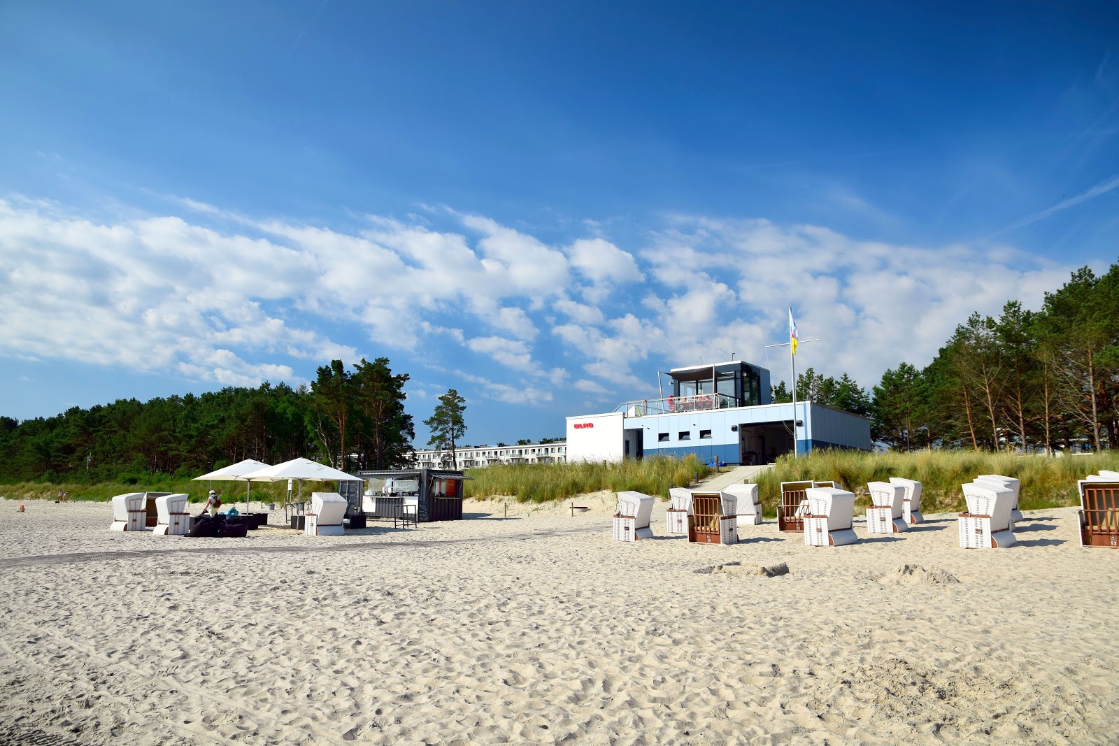Fotografie cu Plaja Prora - locul popular printre cunoscătorii de relaxare