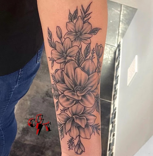 Explore ideas for spine tattoos, creative tattoo ideas in Schaumburg, available at Atmosphere Tattoo Gallery - Schaumburg