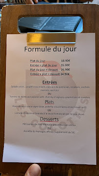 Menu / carte de L'Aile ou la Cuisse à Saint-Rémy-de-Provence
