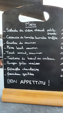 Menu / carte de Takladia-Omigna à Cargèse