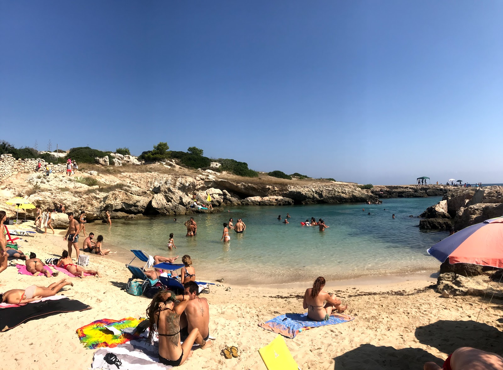 Foto von Cala Verde beach mit winzige bucht
