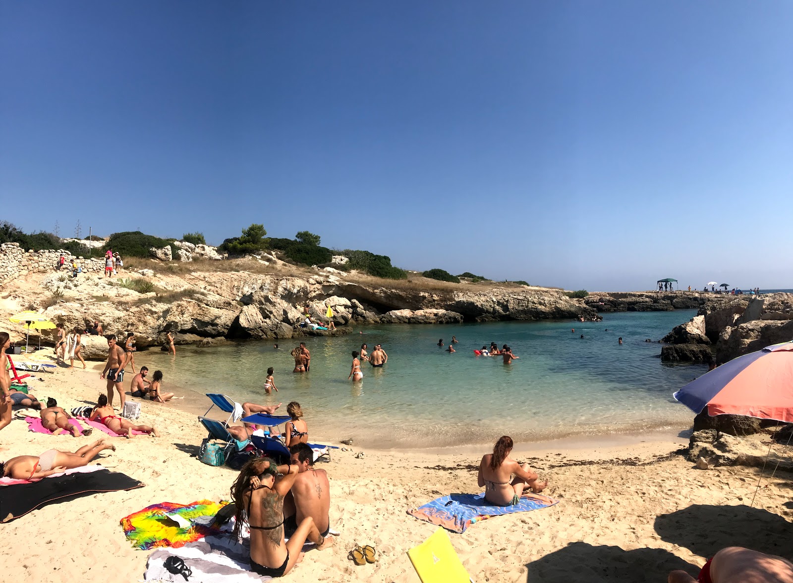 Fotografija Cala Verde beach z majhen zaliv