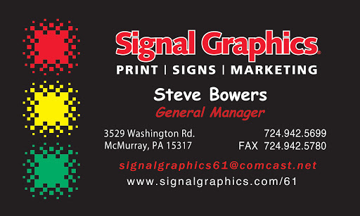 Sign Shop «Signal Graphics Printing», reviews and photos, 3529 Washington Rd, McMurray, PA 15317, USA