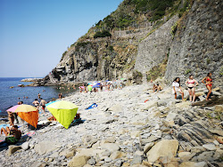 Foto de Praia de Riomaggiore e sua bela paisagem