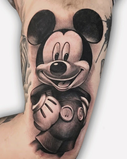 Explore father and son tattoo ideas, creative tattoo ideas in Hilo, available at Nerdy Neely Studio