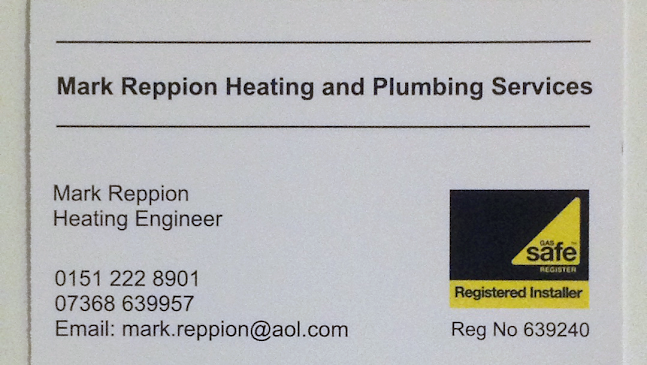 Mark Reppion Heating and Plumbing Services - Liverpool