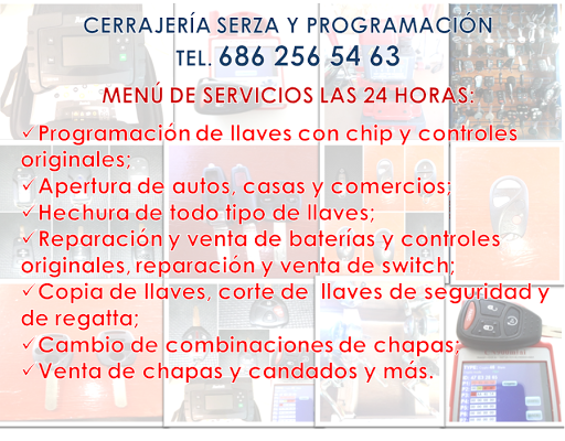 CERRAJERIA SERZA Y PROGRAMACION