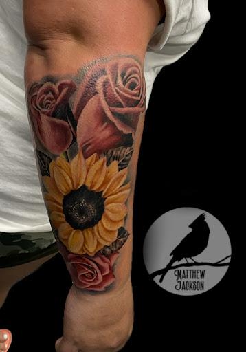 Explore small tattoo ideas for guys, creative tattoo ideas in Nashville, available at RedBird Tattoo