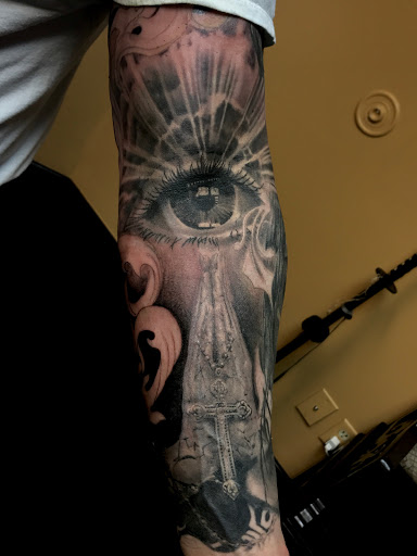 Explore savage tattoo ideas, creative tattoo ideas in Addison, available at Cat Tattoo