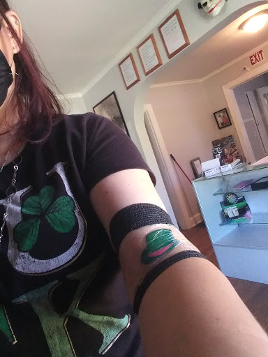 Explore us flag tattoo ideas, creative tattoo ideas in Nashville, available at Avenging Art Tattoo