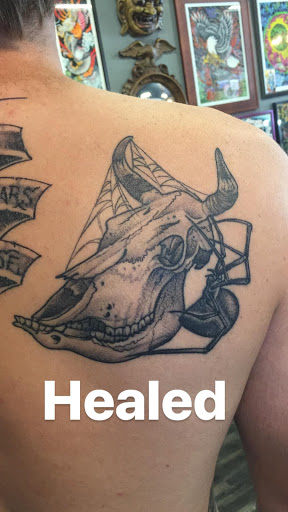 Explore hunting and fishing tattoo ideas, creative tattoo ideas in San Angelo, available at Old Town Tattoo