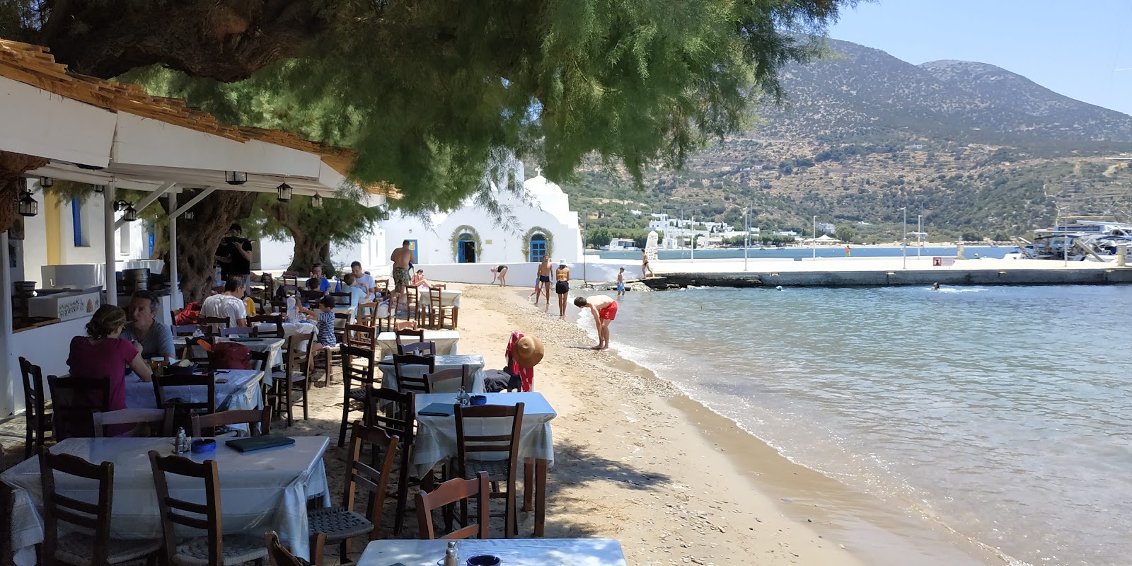 Foto van Vathi Strand - populaire plek onder ontspanningskenners