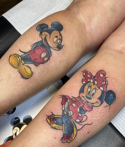 Explore butterfly and rose tattoo ideas, creative tattoo ideas in Mesa, available at Ranger Tattoo & Piercing