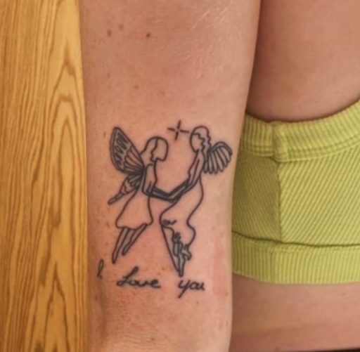 Explore mother step daughter tattoo ideas, creative tattoo ideas in Vancouver, available at Studio X Tattoos & Piercings