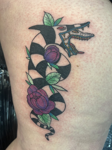 Explore half sleeve tribal tattoo ideas, creative tattoo ideas in Spring Hill, available at Valhalla Tattoo LLC