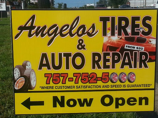 Tire Shop «Angelos Tires and Auto Repair», reviews and photos, 3301 S Military Hwy, Chesapeake, VA 23323, USA