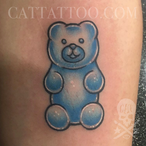 Explore lioness tattoo ideas, creative tattoo ideas in Addison, available at Cat Tattoo