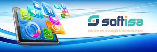 Logo da empresa - Softisa Design Gráfico e Web