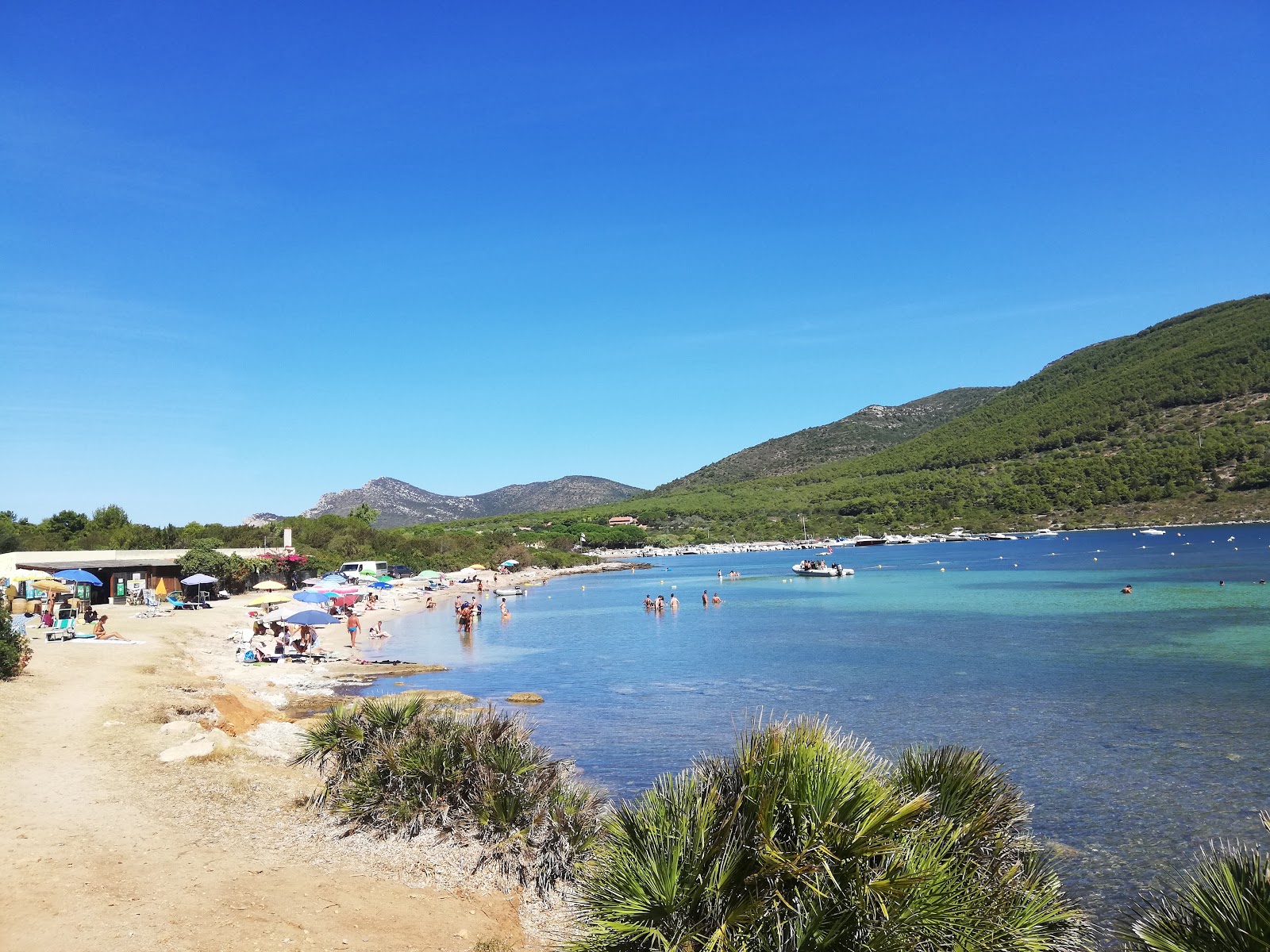 Foto de Spiaggia del Tramariglio com areia bege superfície