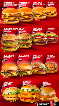 Menu / carte de Cheezy à Boulogne-Billancourt