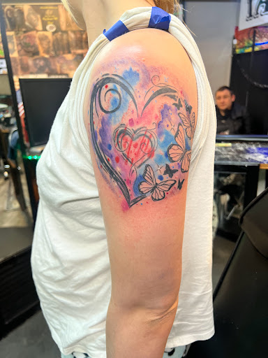 Explore fallen soldier tattoo ideas, creative tattoo ideas in Linn Creek, available at Hillard Skillard Tattoos, LLC.
