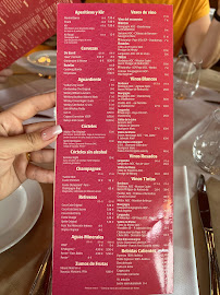 The Steakhouse à Chessy menu