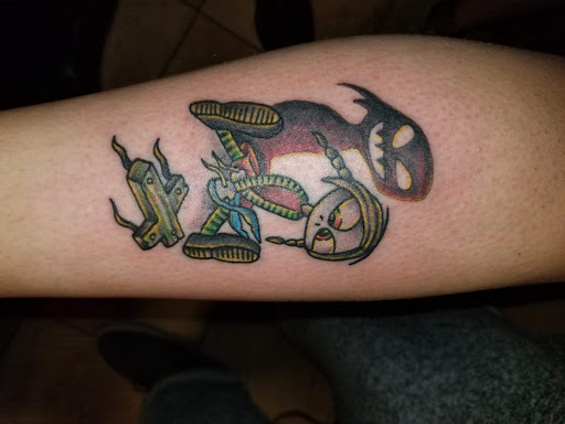 Explore half sleeve tattoo ideas for women, creative tattoo ideas in Wilson, available at New Addiction Tattoos