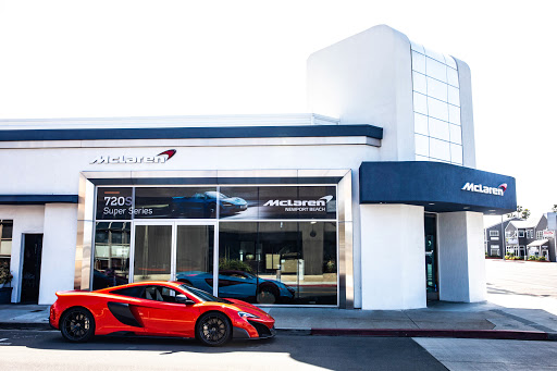 McLaren dealer Orange