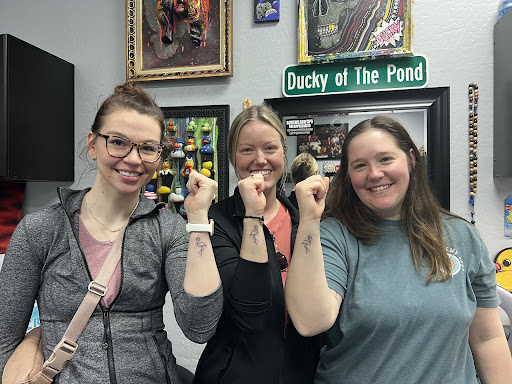 Explore initial tattoo ideas for females, creative tattoo ideas in Glendale, available at Black Raven Tattoo