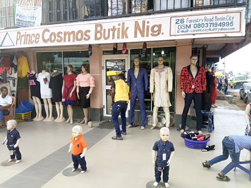 Cosmos Boutique & Suits Warehouse, 26 Forestry Rd, Avbiama, Benin City, Nigeria, Bridal Shop, state Ondo
