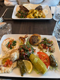 Houmous du Restaurant libanais Le QG961 à Boulogne-Billancourt - n°4
