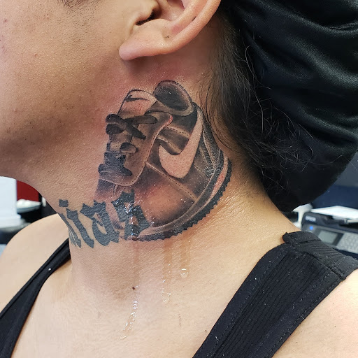 Explore oriental sleeve tattoo ideas, creative tattoo ideas in Parker, available at Saints and Sinners Tattoo Parlor