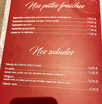La Scala à Luçon menu