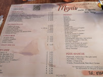 Restaurant La Spiaggia delle Barche à Santa Lucia (le menu)