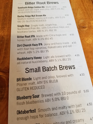 Brewery «Bitter Root Brewing», reviews and photos