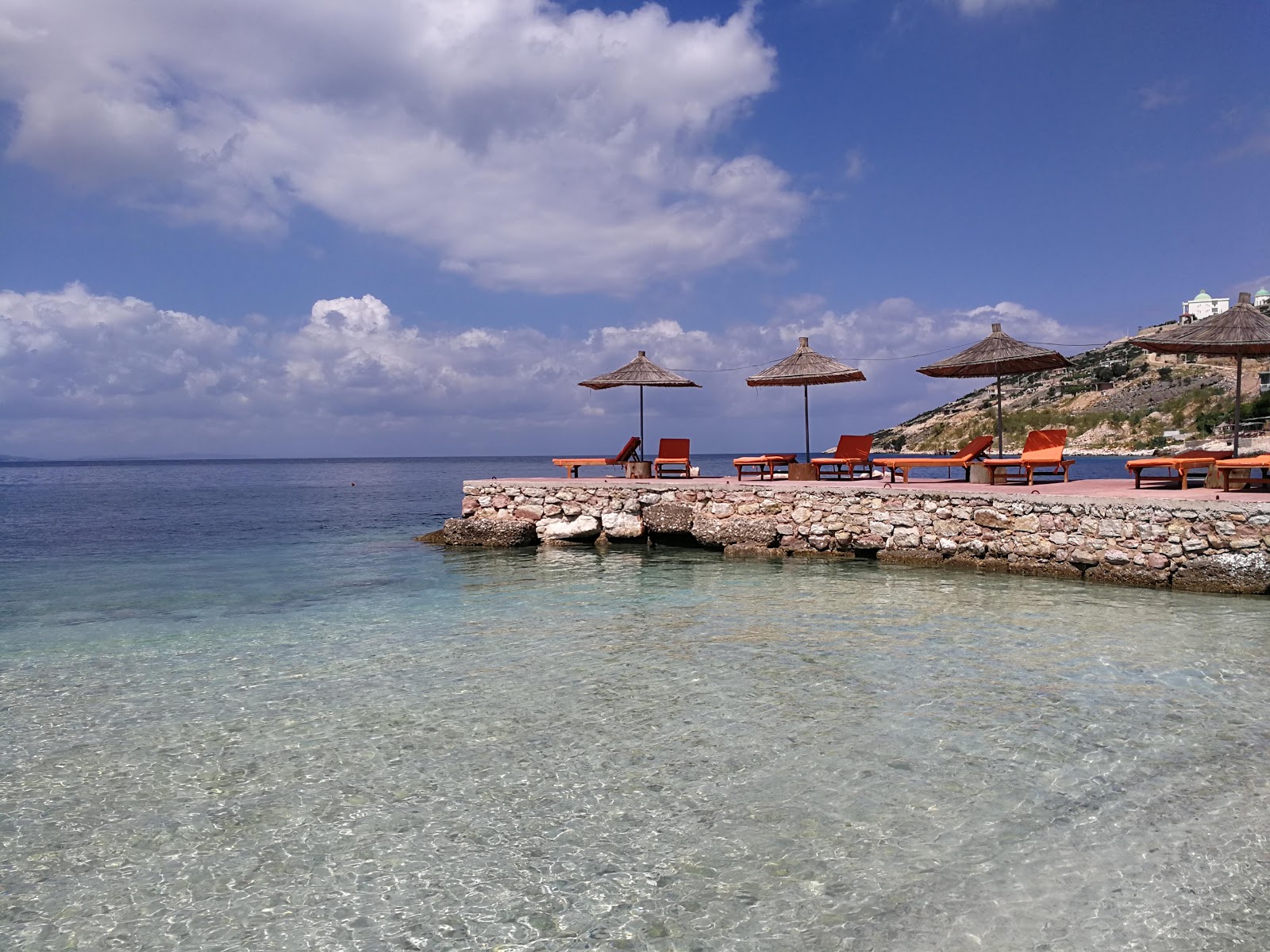 Zdjęcie Saranda beach II z przestronna zatoka