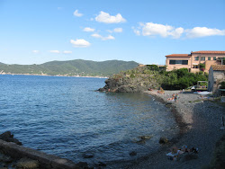 Foto von Spiaggia del Bagno mit kleine bucht