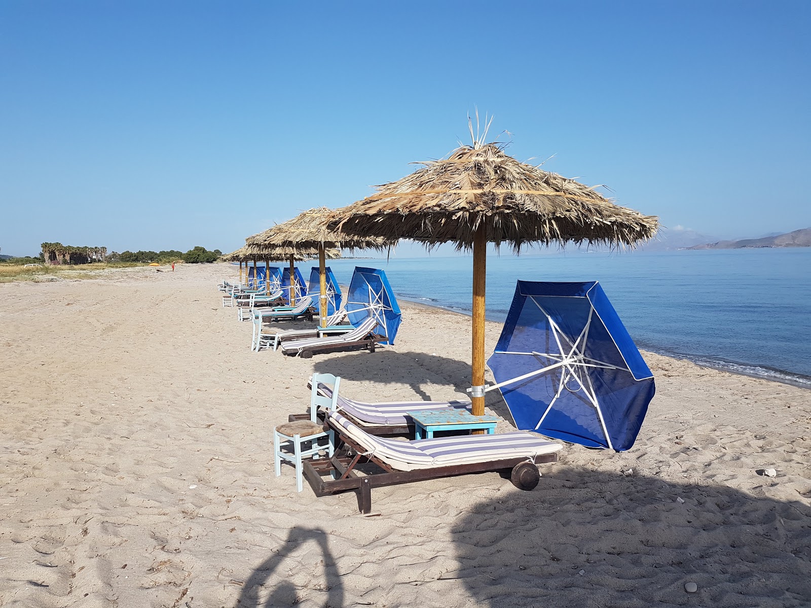 Foto van Peleziki Kos met turquoise puur water oppervlakte