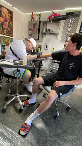 Explore paranormal tattoo ideas, creative tattoo ideas in Las Vegas, available at 70Duece Tattoos