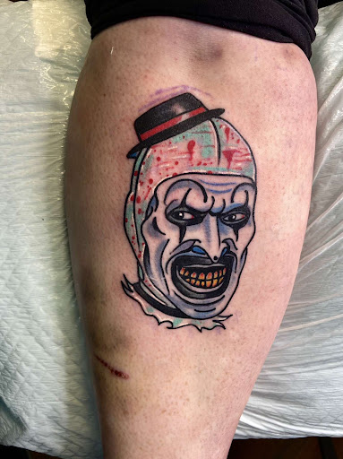 Find tattoo business card ideas for your next unique tattoo in Hanceville at Dodge City Tattoo Company