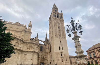 vista de La Giralda un lugar muy importante de Sevilla