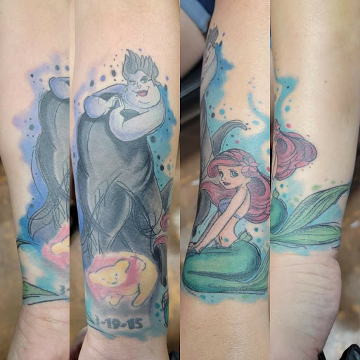 Explore snail tattoo ideas, creative tattoo ideas in Mebane, available at The Cardinal Skin Art & Gallery