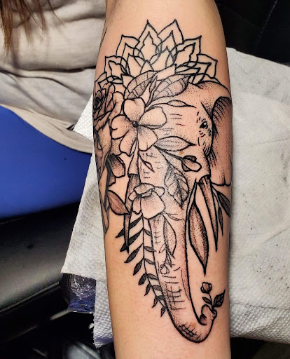 Explore tattoo ideas pin up, creative tattoo ideas in Ambler, available at Tattoo GalaxyAmbler Piercing & Custom Tattoos