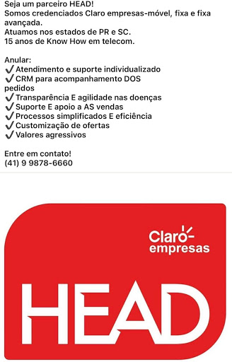 Head Claro Empresas Curitiba
