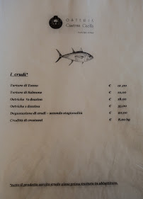 Carte du Osteria Caserma Guelfa à Porto d'Ascoli