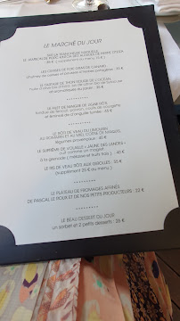 Le Jardin Gourmand à Auxerre menu